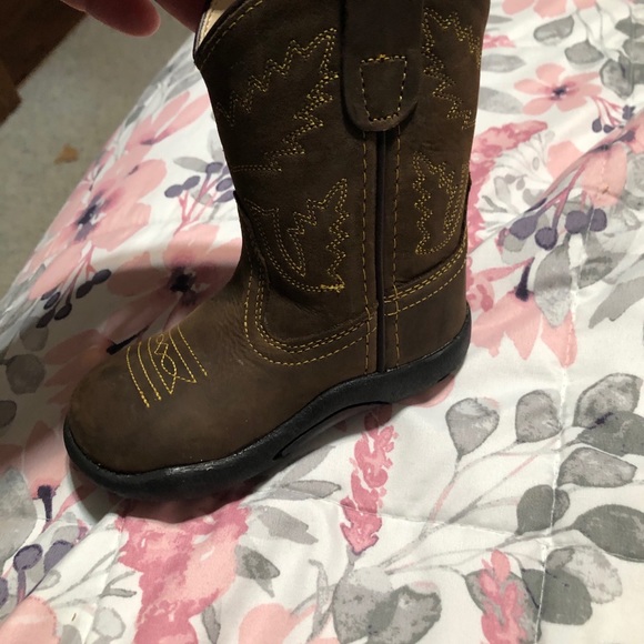 Brand new old west genuine leather boots - Picture 3 of 4